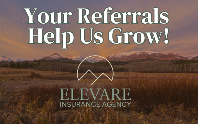 Elevare Insurance Agency Referral Graphic